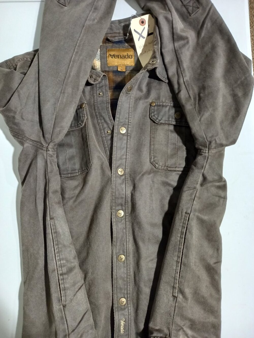 Bountyman Concealed Carry Shirt Jacket - BROWN | XL - Picture 8 of 9